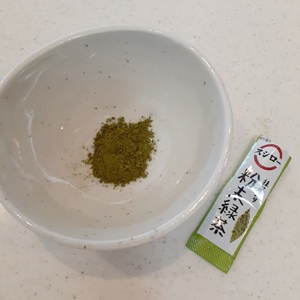 スシローの抹茶入り粉末緑茶